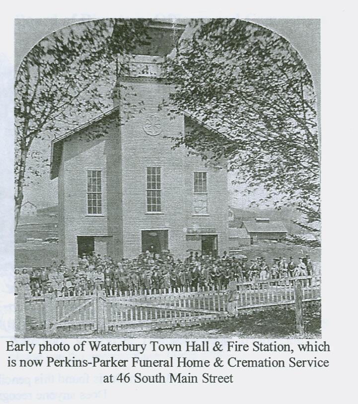 The History of Waterbury Village, Waterbury Center, and Waterbury Fire